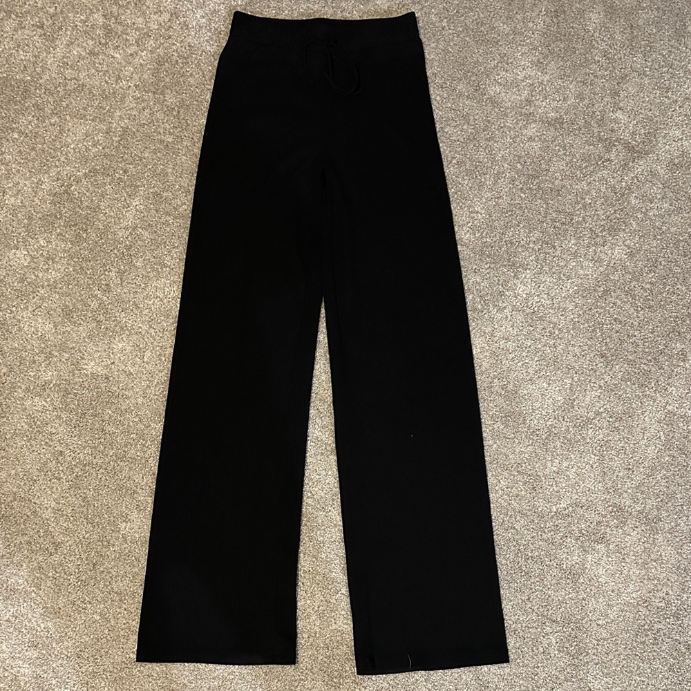 White Fox Boutique Black Boot Cut Pants